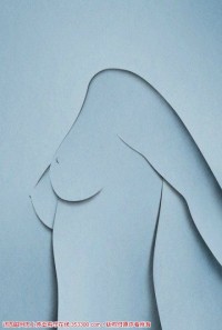 艺术家Eiko Ojala精致的人体剪纸作品，有木有逆天的感脚