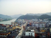 5月4日俯瞰将乐县城