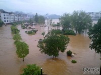 泰宁城区大部分被淹，上图！