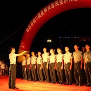 将乐县举办“军民鱼水和谐情”军民文艺联欢晚会
