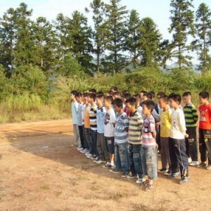 将乐二中七年级新生军训圆满结束
