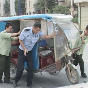 将乐强力整治非法营运三轮车 出重拳使之无处遁形