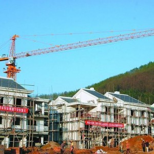 万安镇翔安小区集中重建点：幢幢新房拔地起