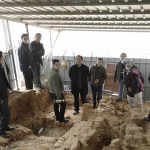 省博物院领导到我县指导擂茶器具窑址群考古调查发掘工作