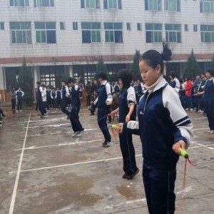 将乐四中举行九年级体育中考模拟考试