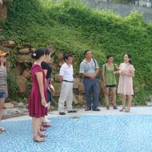 漳州平和县幼教教师到我县实幼开展交流活动